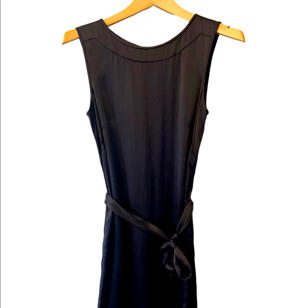 J.Crew 100% Silk Sheath Dress Dark Charcoal Gray